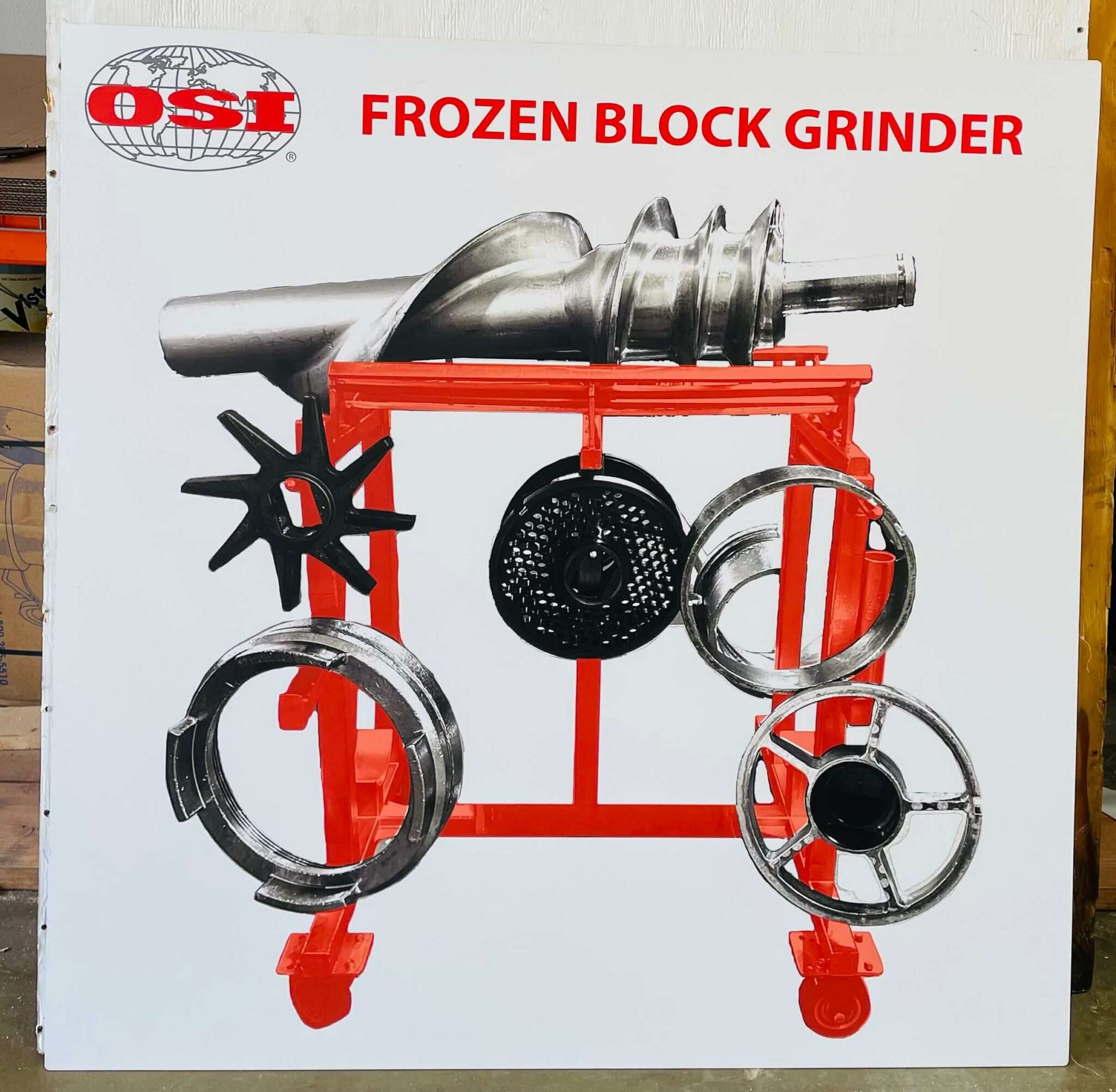 OSI FROZEN BLOCK GRINDER
