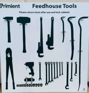 PRIMIENT FEEDHOUSE SMALL TOOLS