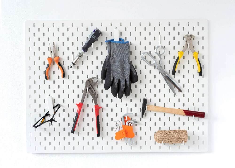 What Materials Are Pegboards Made Out Of?