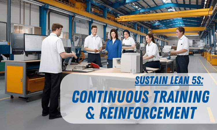 Continuous Training to sustain Lean 5S