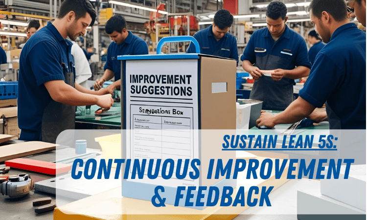 Sustain Lean 5S with Continuous Improvement & Feedback